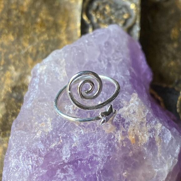 Sterling Silver Star Toe Ring - Picture 4 of 4